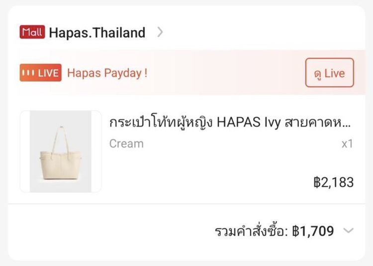 กระเป๋าแบรนด์เวียดนาม หนังพียูHAPAS รูปที่ 10