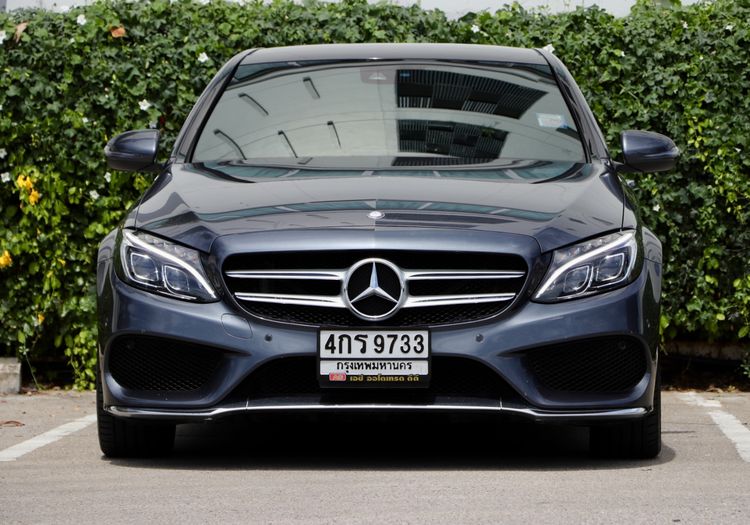 Mercedes-Benz C-Class 2015 C300 2.2 BlueTEC Hybrid AMG Dynamic Sedan ดีเซล ไม่ติดแก๊ส เกียร์อัตโนมัติ เทา รูปที่ 2