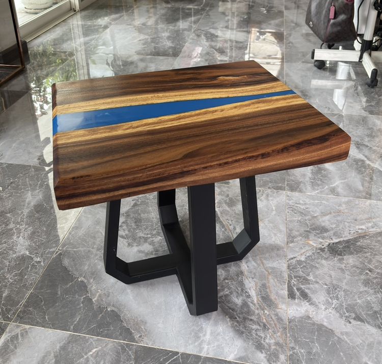 Acacia wood river table