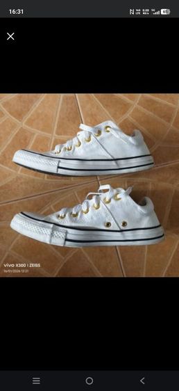 รองเท้า Converse All Star Gold & White ของแท้ รูปที่ 5