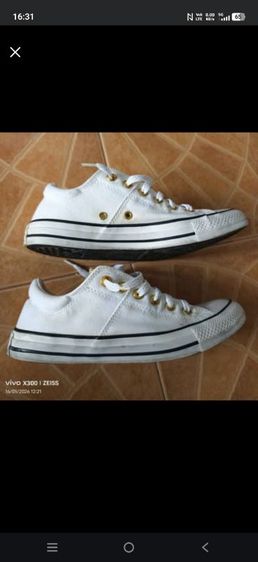 รองเท้า Converse All Star Gold & White ของแท้ รูปที่ 4