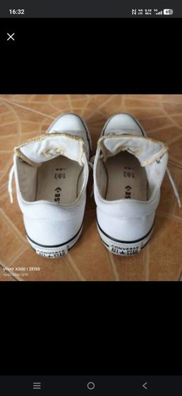 รองเท้า Converse All Star Gold & White ของแท้ รูปที่ 2