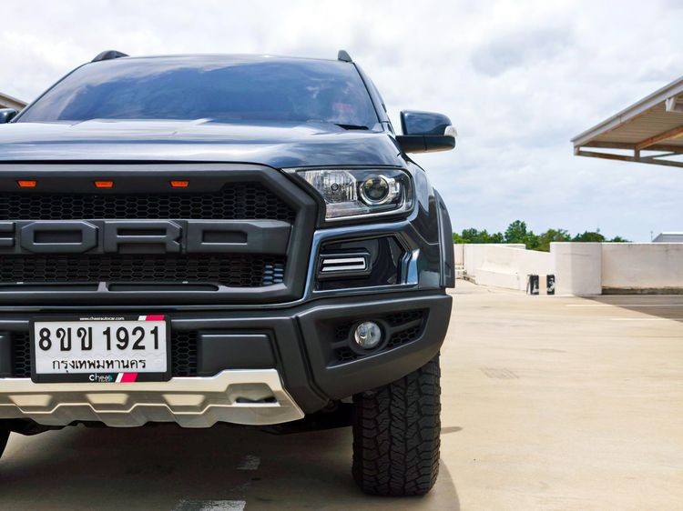 Ford Ranger 2022 2.2 Hi-Rider XLT Pickup ดีเซล เกียร์ธรรมดา เทา รูปที่ 2