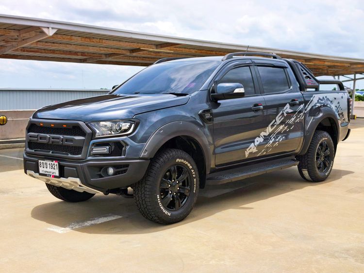 Ford Ranger 2022 2.2 Hi-Rider XLT Pickup ดีเซล เกียร์ธรรมดา เทา