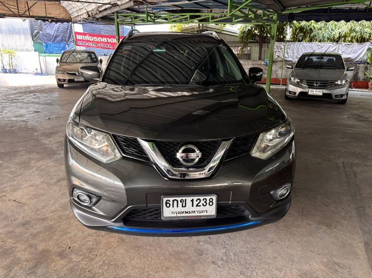 Nissan X-Trail 2017 2.0 V Hybrid 4WD Utility-car ไฮบริด ไม่ติดแก๊ส เกียร์อัตโนมัติ เขียว รูปที่ 2