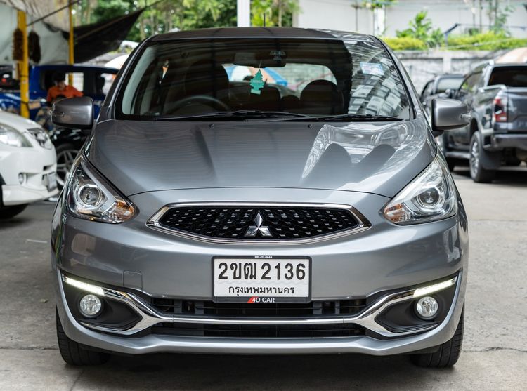 Mitsubishi Mirage 2019 1.2 GLS LTD Sedan เบนซิน ไม่ติดแก๊ส เกียร์อัตโนมัติ เทา