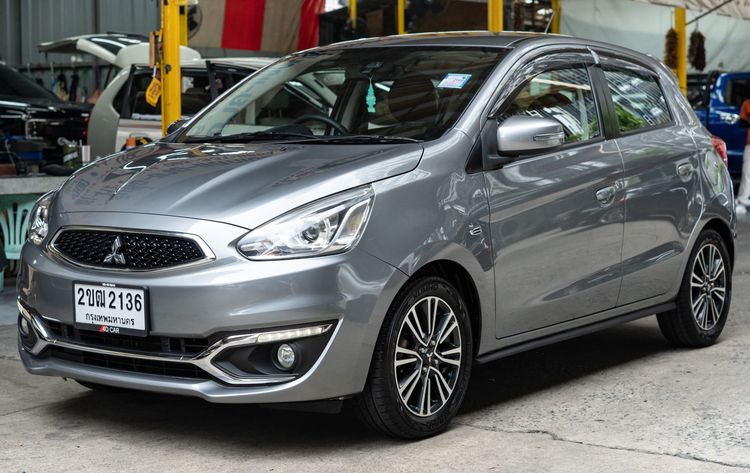 Mitsubishi Mirage 2019 1.2 GLS LTD Sedan เบนซิน ไม่ติดแก๊ส เกียร์อัตโนมัติ เทา รูปที่ 2