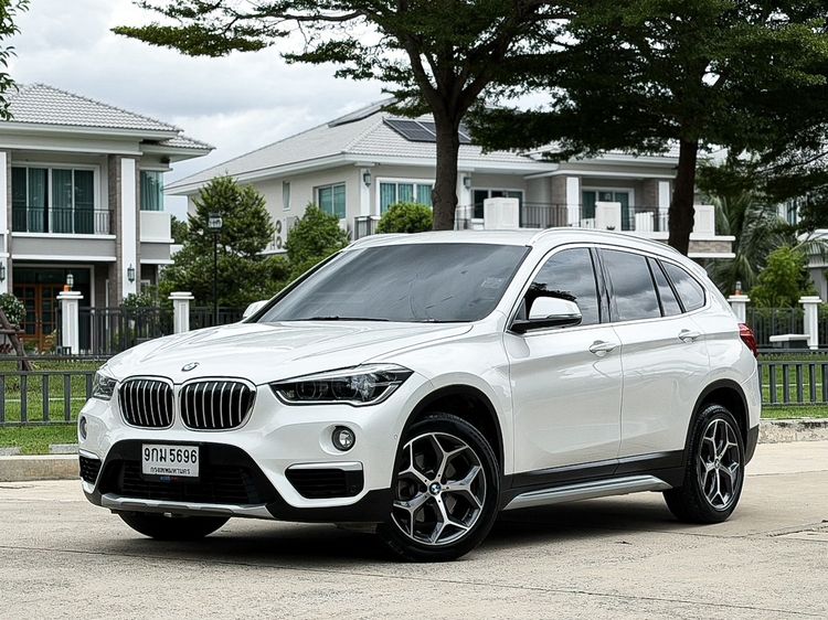 BMW X1 2020 2.0 sDrive18d xLine Utility-car ดีเซล ไม่ติดแก๊ส เกียร์อัตโนมัติ ขาว