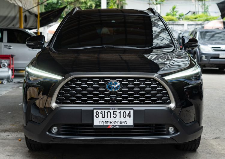 Toyota Corolla Cross 2021 1.8 Hybrid Premium Safety Utility-car ไฮบริด ไม่ติดแก๊ส เกียร์อัตโนมัติ ดำ