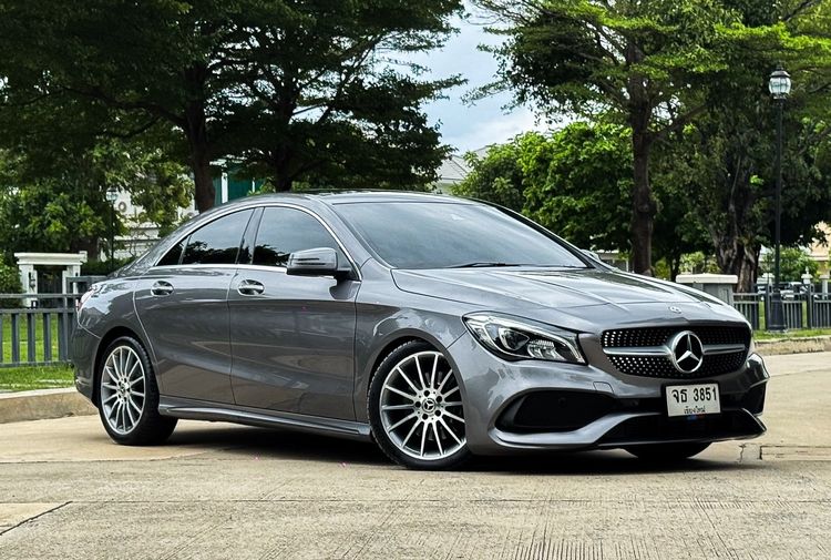 Mercedes-Benz CLA-Class 2019 CLA250 AMG Sedan เบนซิน ไม่ติดแก๊ส เกียร์อัตโนมัติ เทา รูปที่ 3