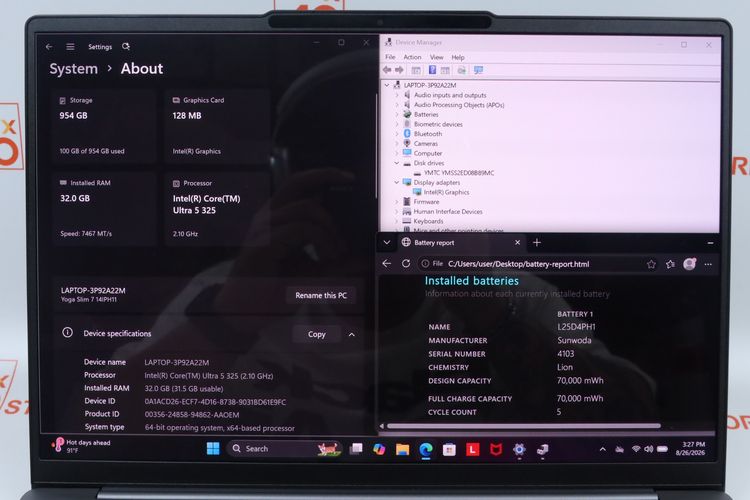 LENOVO YOGA SLIM 7 Core Ultra 5 325 RAM32.1TB รูปที่ 2