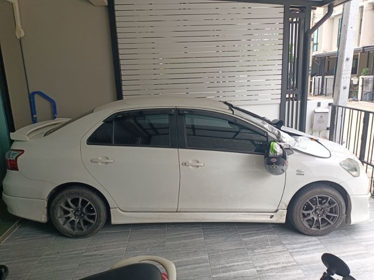 Toyota Vios 2012 1.5 J เบนซิน ไม่ติดแก๊ส เกียร์อัตโนมัติ ขาว