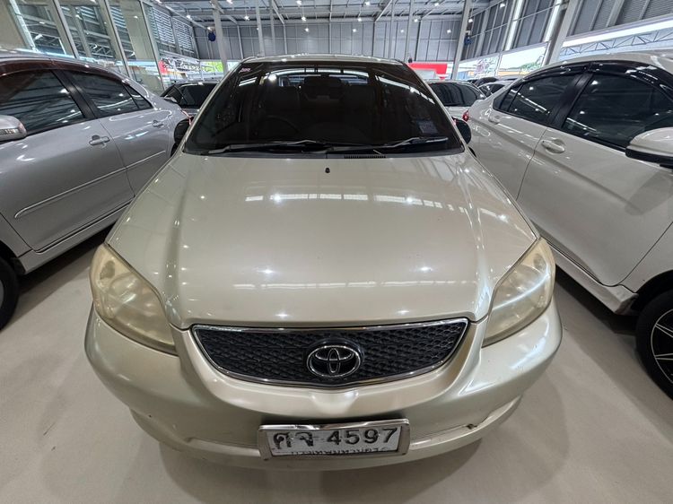 Toyota Vios 2004 1.5 S Sedan เบนซิน ไม่ติดแก๊ส เกียร์อัตโนมัติ น้ำตาล รูปที่ 2