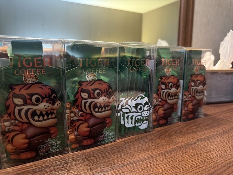 Tiger Coffee Gift Box, New Unopened, Bangkok Pickup รูปที่ 2