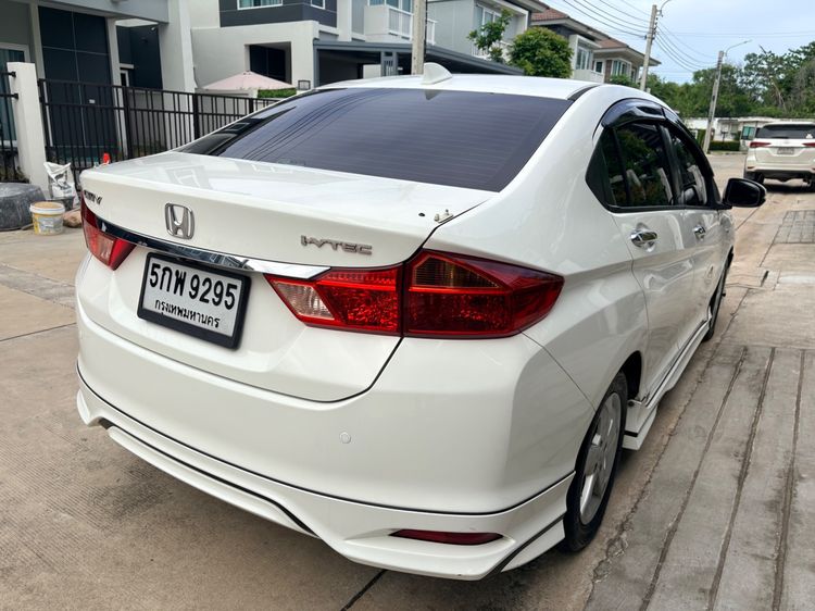 Honda City 2016 1.5 V Plus i-VTEC Sedan เบนซิน เกียร์อัตโนมัติ ขาว รูปที่ 4