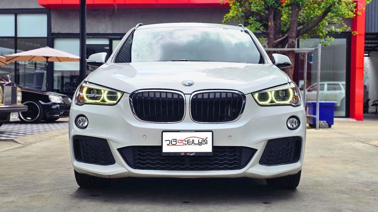 BMW X1 2018 2.0 sDrive20d M Sport Utility-car ดีเซล ไม่ติดแก๊ส เกียร์อัตโนมัติ ขาว