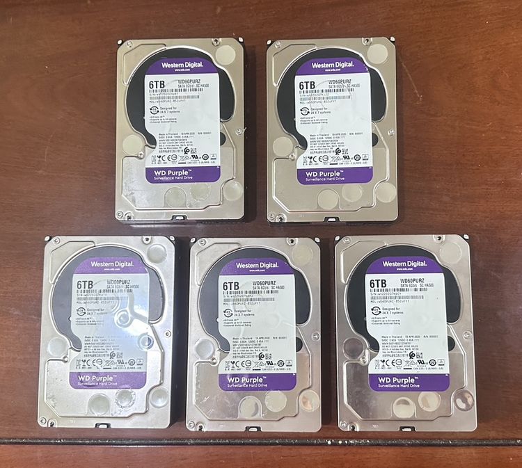 HDD WD Purple  Western Digital 6TB รูปที่ 2