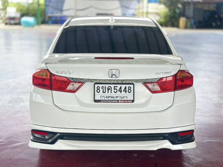 Honda City 2018 1.5 Sv i-VTEC Sedan เบนซิน ไม่ติดแก๊ส เกียร์อัตโนมัติ ขาว รูปที่ 4