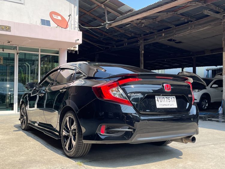 Honda Civic 2018 1.8 EL i-VTEC Sedan เบนซิน ไม่ติดแก๊ส เกียร์อัตโนมัติ ดำ รูปที่ 4