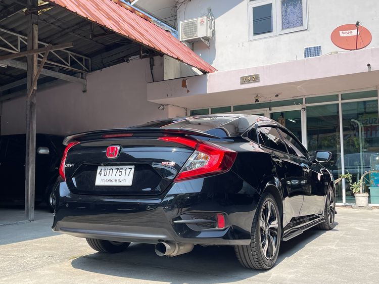Honda Civic 2018 1.8 EL i-VTEC Sedan เบนซิน ไม่ติดแก๊ส เกียร์อัตโนมัติ ดำ รูปที่ 3