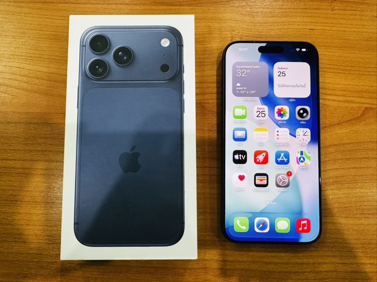 256 GB iPhone 17 ProMax 256GB เครื่องศูนย์ไทย ประกันเหลือ