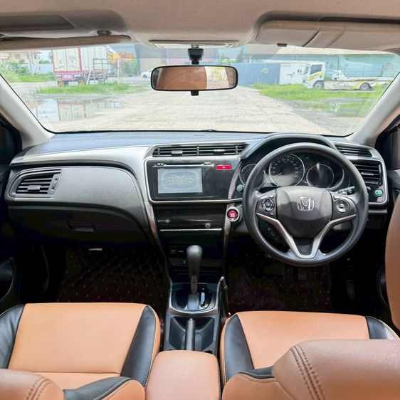 Honda City 2014 1.5 Sv i-VTEC Sedan เบนซิน ไม่ติดแก๊ส เกียร์อัตโนมัติ บรอนซ์เงิน รูปที่ 3