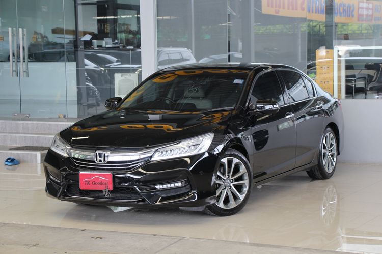 Honda Accord 2018 2.0 EL i-VTEC Sedan เบนซิน ไม่ติดแก๊ส เกียร์อัตโนมัติ ดำ