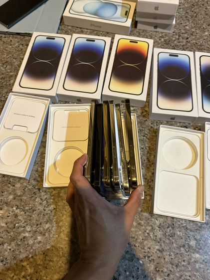 ขายไอโฟน14ProMaxสีดำ,ขาว,ทอง128กิ๊กมีกล่องไร้รอยตกแบต87,98,100หายากมากๆสูนTrueใช้งานดีทุกๆฟังชั่นถูกมากกกก รูปที่ 6