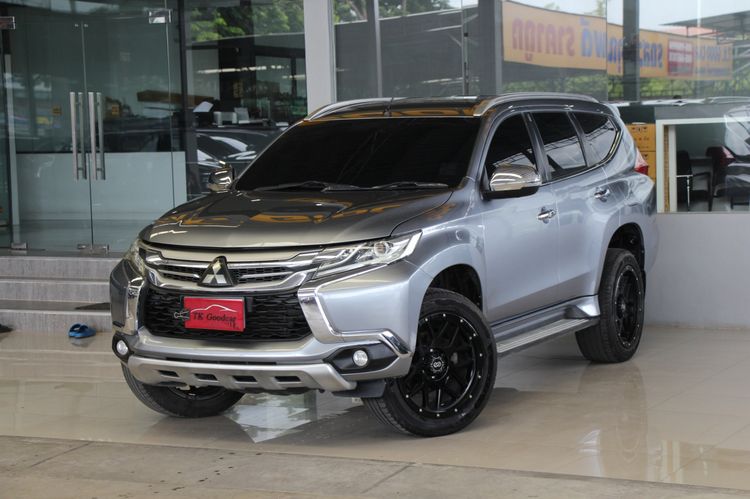 Mitsubishi Pajero Sport 2016 2.4 GT Utility-car ดีเซล ไม่ติดแก๊ส เกียร์อัตโนมัติ เทา