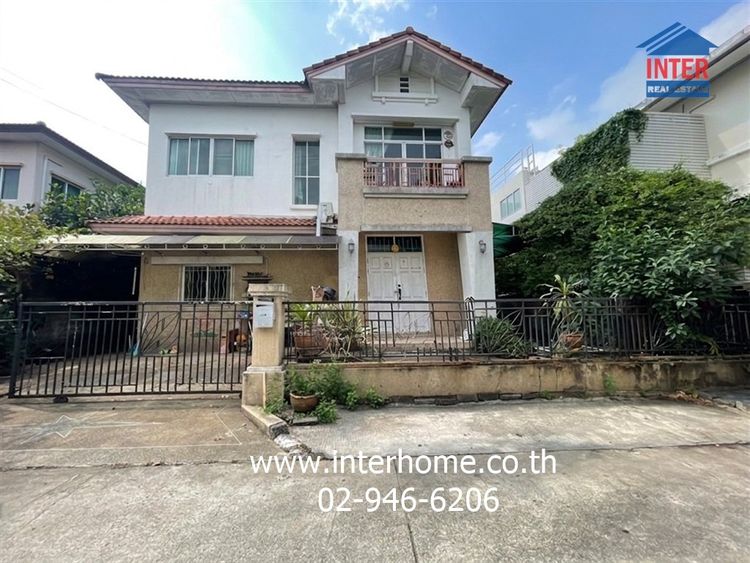 บ้านเดี่ยว 2 ชั้น 62.9 ตร.ว. หมู่บ้านปริญญดา เกษตร-นวมินทร์ แจ่มจันทร์ ซอยนวมินทร์111 แยก4 (ซอยแจ่มจันทร์) ถนนเกษตร- นวมินทร์ ถนนนวมินทร์