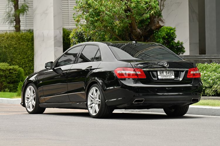 Mercedes-Benz E-Class 2012 E200 Sedan เบนซิน ไม่ติดแก๊ส เกียร์อัตโนมัติ ดำ รูปที่ 3