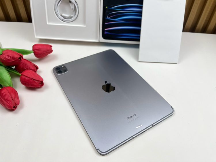 iPad Pro 11-inch 2022 M2 128GB Cellular Space Gray • PD071 รูปที่ 2