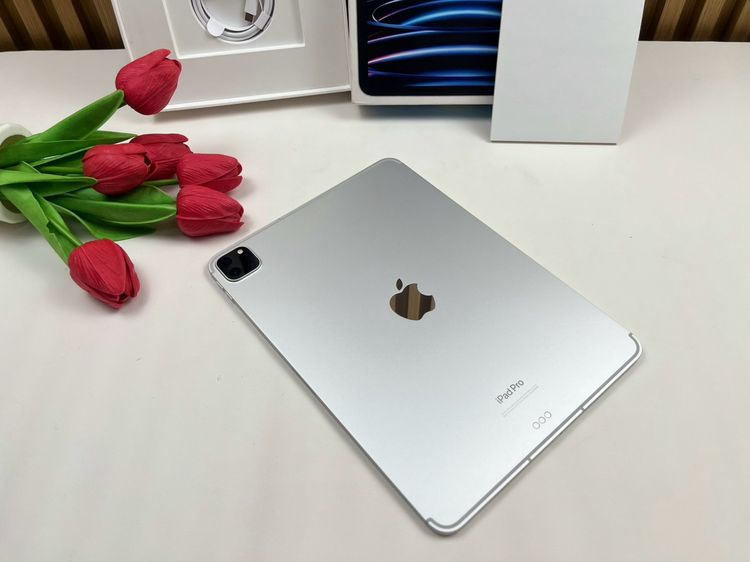 iPad Pro 11-inch 2022 M2 128GB Cellular  Silver - PD068 รูปที่ 2