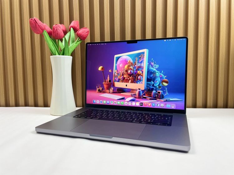 MacBook Pro 16-inch M1 Pro 2021 Ram16GB SSD512GB Space Gray • 61367 รูปที่ 2