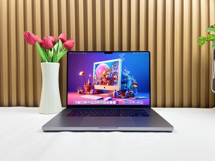 Apple Mackbook Pro 16 Inch แมค โอเอส 16 กิกะไบต์ อื่นๆ ไม่ใช่ MacBook Pro 16-inch M1 Pro 2021 Ram16GB SSD512GB Space Gray • 61367