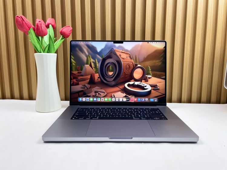 Apple Mackbook Pro 16 Inch แมค โอเอส 16 กิกะไบต์ อื่นๆ ไม่ใช่ MacBook Pro 16-inch M1 Pro 2021 Ram16GB SSD512GB Space Gray • 61364