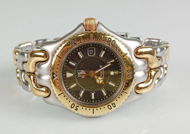 เงิน 12.TAG HEUER ระบบ Quartz Lady size หน้าปัด 32 mm อปก.กล่องแทน