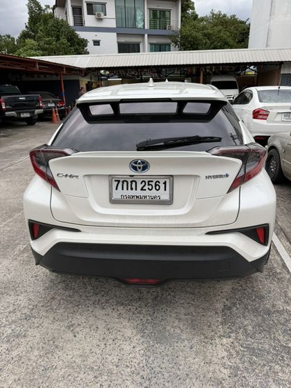 Toyota C-HR 2018 1.8 Hybrid Mid Sedan ไฮบริด เกียร์อัตโนมัติ ขาว รูปที่ 4