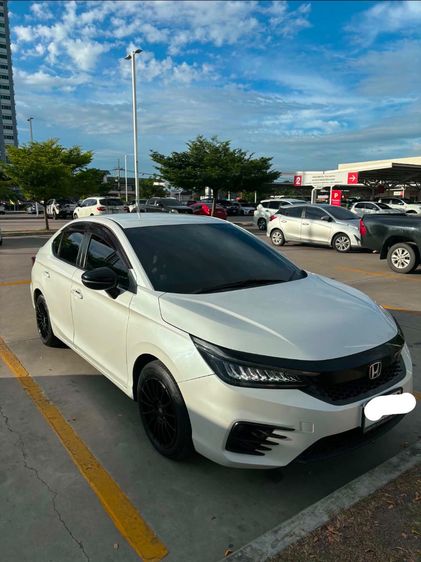 Honda City 2021 1.0 RS Sedan เบนซิน ไม่ติดแก๊ส เกียร์อัตโนมัติ ขาว