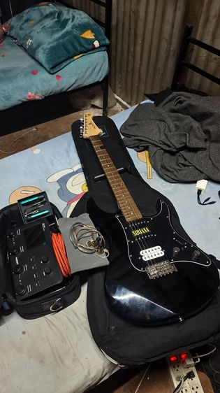 กีต้าร์ไฟฟ้า กีตาร์ไฟฟ้าyamaha pacifica 012พร้อมเล่น