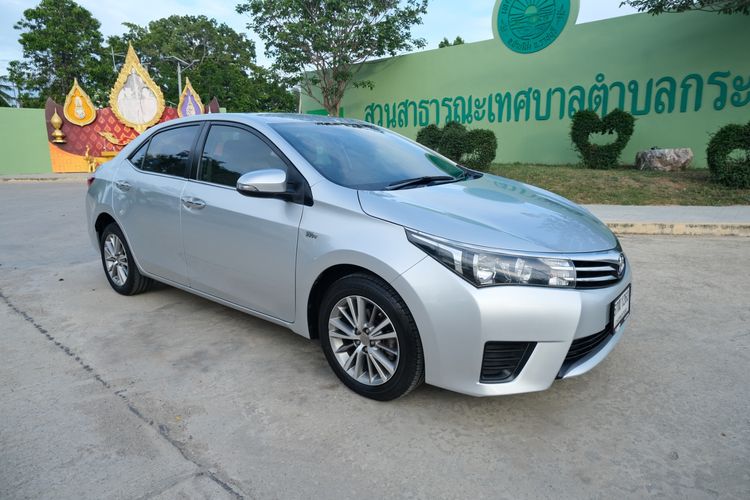 Toyota Altis 2016 1.6 G Sedan เบนซิน ไม่ติดแก๊ส เกียร์อัตโนมัติ บรอนซ์เงิน