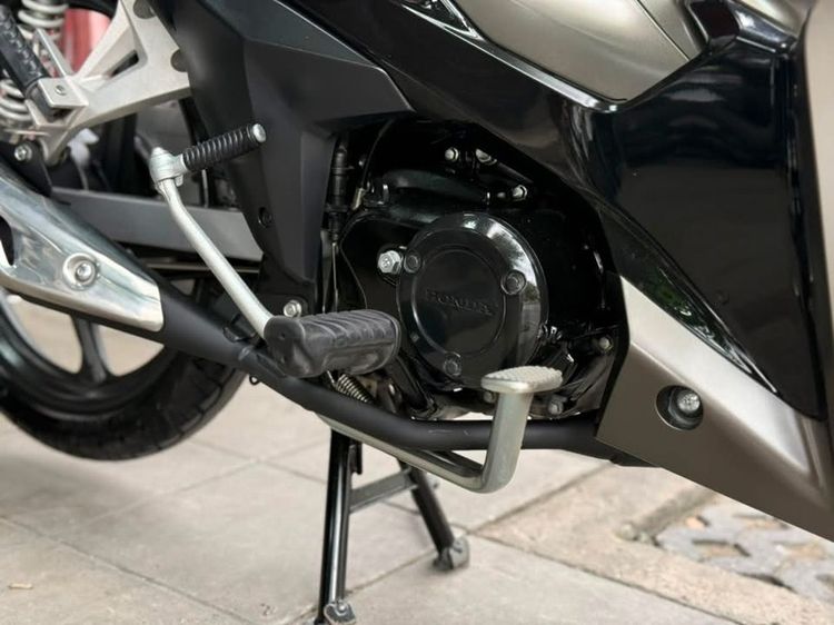 Wave125 สตาทมือ สีน้ำตาล-ดำ ปี68 รถบ้านมือเดียว รูปที่ 8