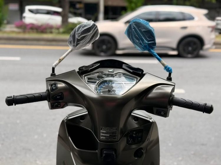 Wave125 สตาทมือ สีน้ำตาล-ดำ ปี68 รถบ้านมือเดียว รูปที่ 9