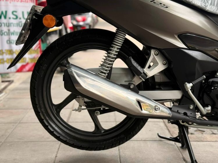 Wave125 สตาทมือ สีน้ำตาล-ดำ ปี68 รถบ้านมือเดียว รูปที่ 18