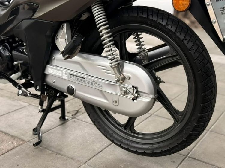 Wave125 สตาทมือ สีน้ำตาล-ดำ ปี68 รถบ้านมือเดียว รูปที่ 6