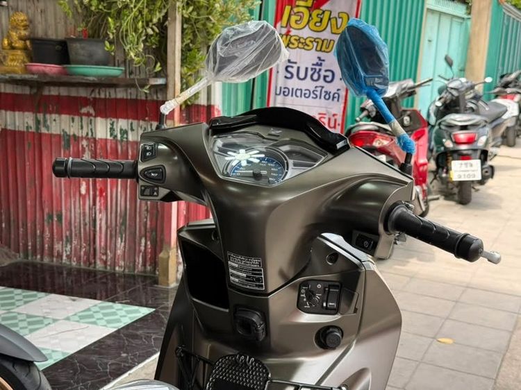 Wave125 สตาทมือ สีน้ำตาล-ดำ ปี68 รถบ้านมือเดียว รูปที่ 11
