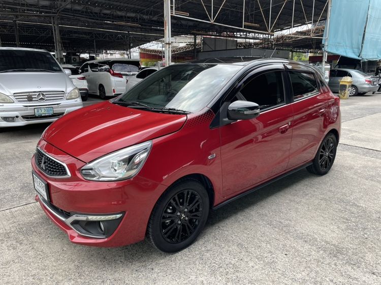 รถ Mitsubishi Mirage 1.2 GLS Limited สี แดง