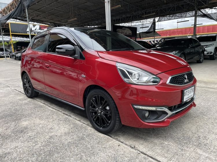 Mitsubishi Mirage 2019 1.2 GLS Limited Sedan เบนซิน ไม่ติดแก๊ส เกียร์อัตโนมัติ แดง รูปที่ 3
