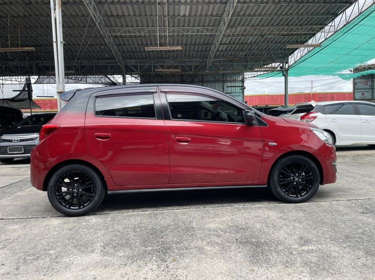 Mitsubishi Mirage 2019 1.2 GLS Limited Sedan เบนซิน ไม่ติดแก๊ส เกียร์อัตโนมัติ แดง รูปที่ 4