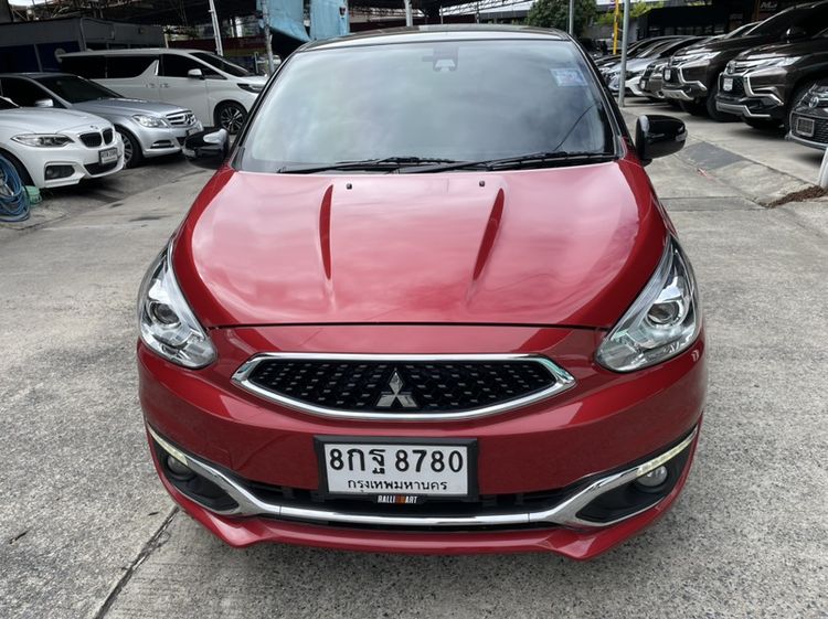 Mitsubishi Mirage 2019 1.2 GLS Limited Sedan เบนซิน ไม่ติดแก๊ส เกียร์อัตโนมัติ แดง รูปที่ 2